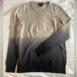 C by Bloomingdales Authentic Dip Dye Cashmere Sweater